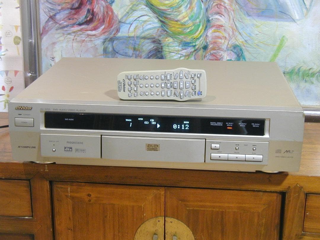 ★Victor　XV-D721 DVDオーディオプレーヤーです。ビクター