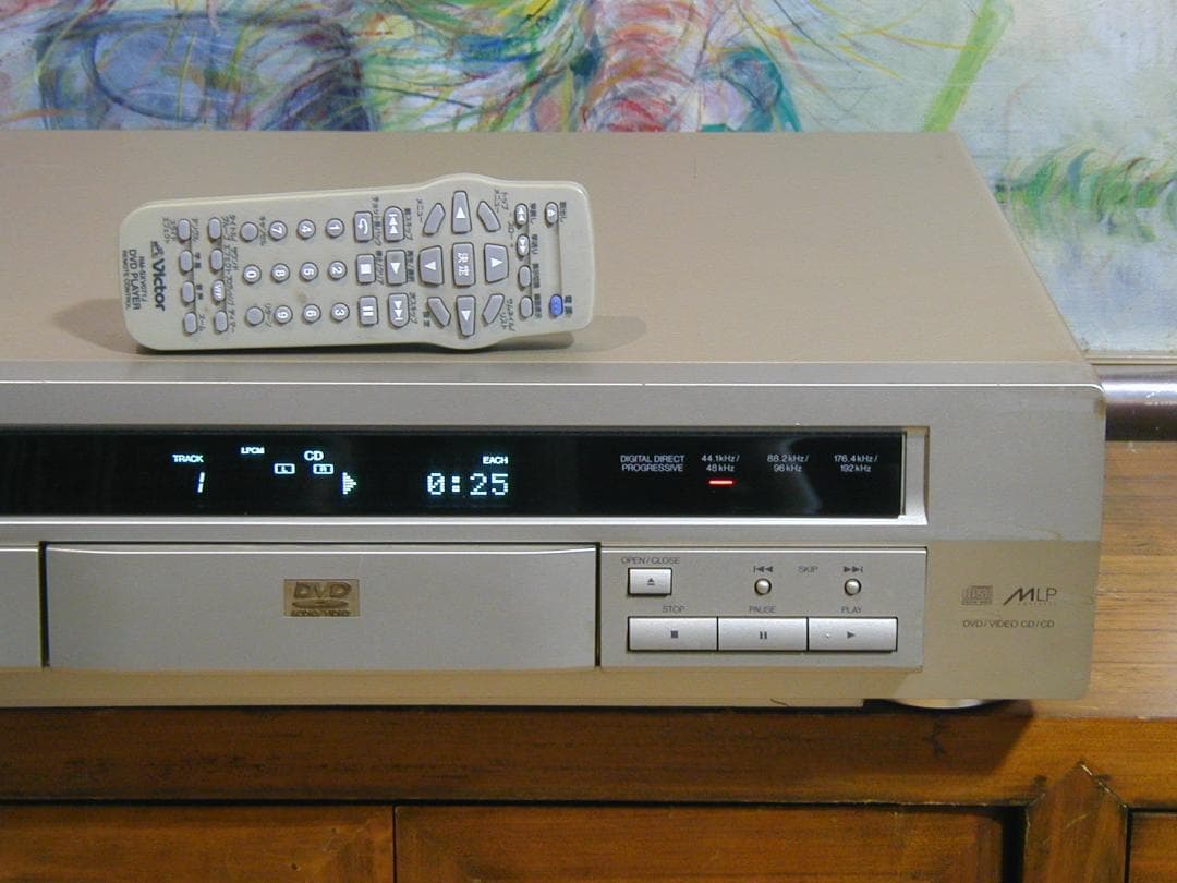 ★Victor　XV-D721 DVDオーディオプレーヤーです。ビクター