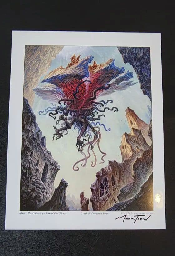 MTG アートプリント　複製原画　 引き裂かれし永劫、エムラクール