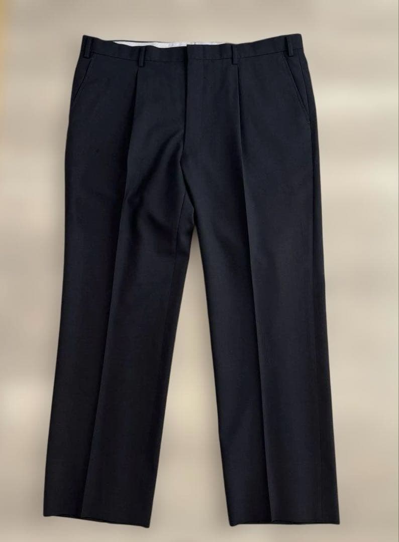 リーガル 形状記憶スーツ セットアップスーツ シンプル紺　大きいサイズ　BE7