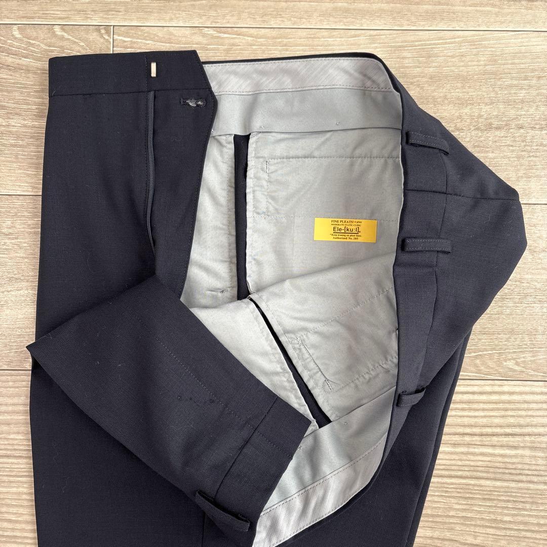 リーガル 形状記憶スーツ セットアップスーツ シンプル紺　大きいサイズ　BE7