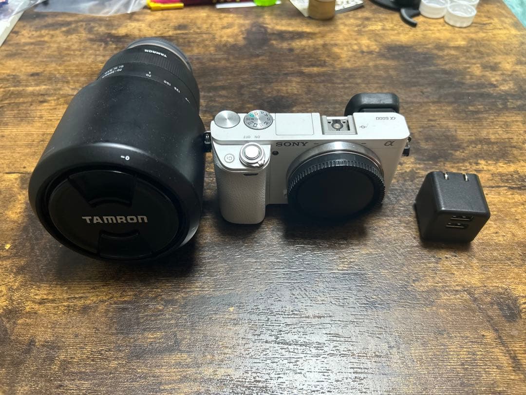 Sony α6000 ミラーレスカメラ Tamronレンズ付き