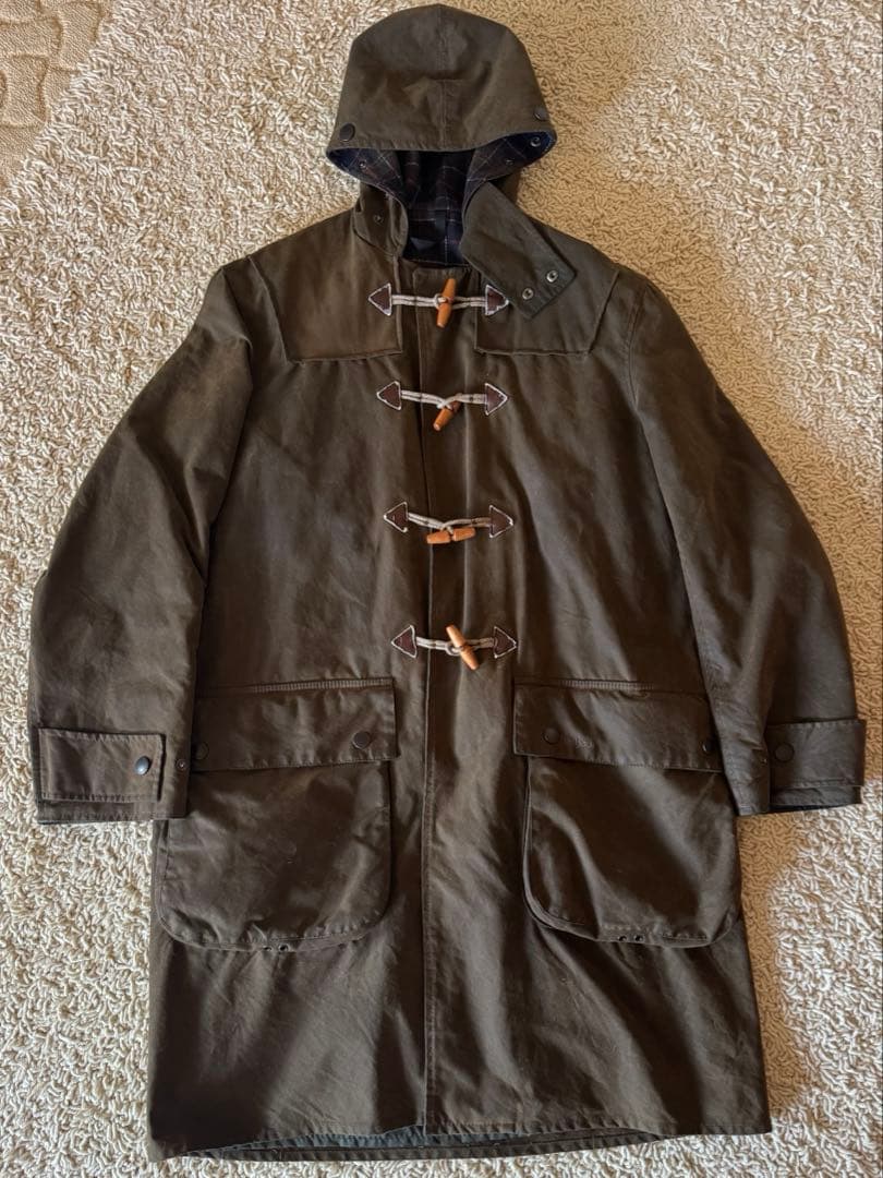 Barbour バブアー ワックス ダッフル コート Mサイズ