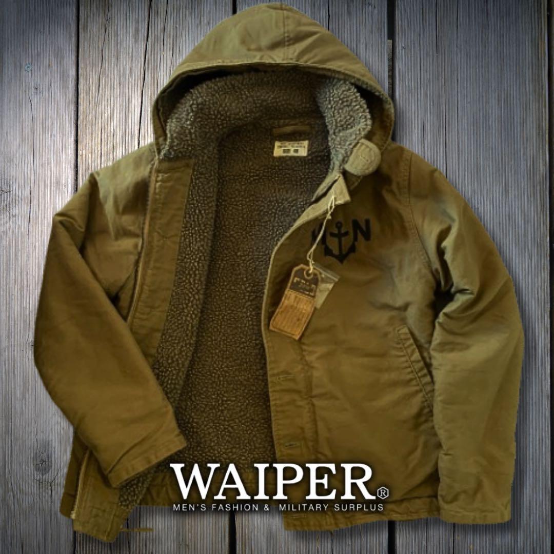 『希少品薄◎』WAIPER.inc(ワイパー)フランス海軍デッキジャケット