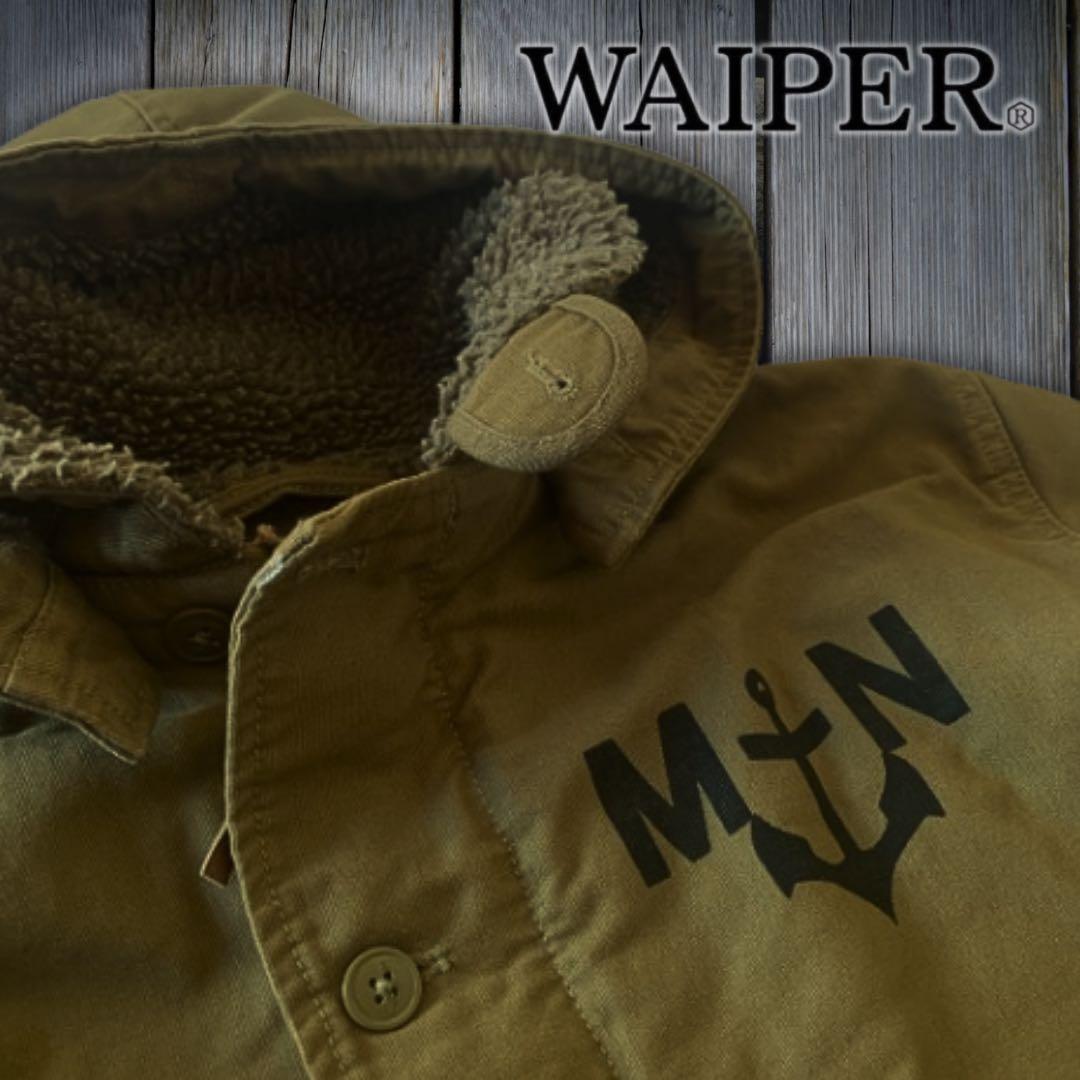 『希少品薄◎』WAIPER.inc(ワイパー)フランス海軍デッキジャケット