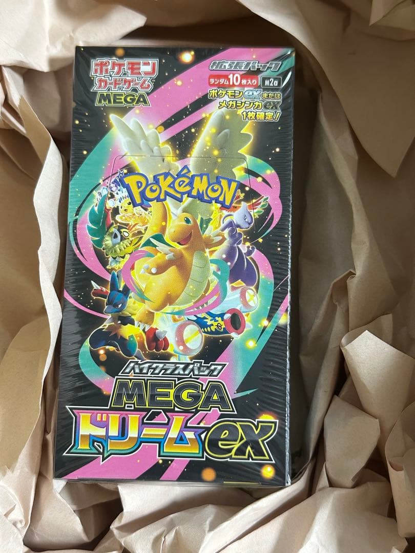 ポケモンカードゲーム MEGAドリームEX ボックス【シュリンク付き】