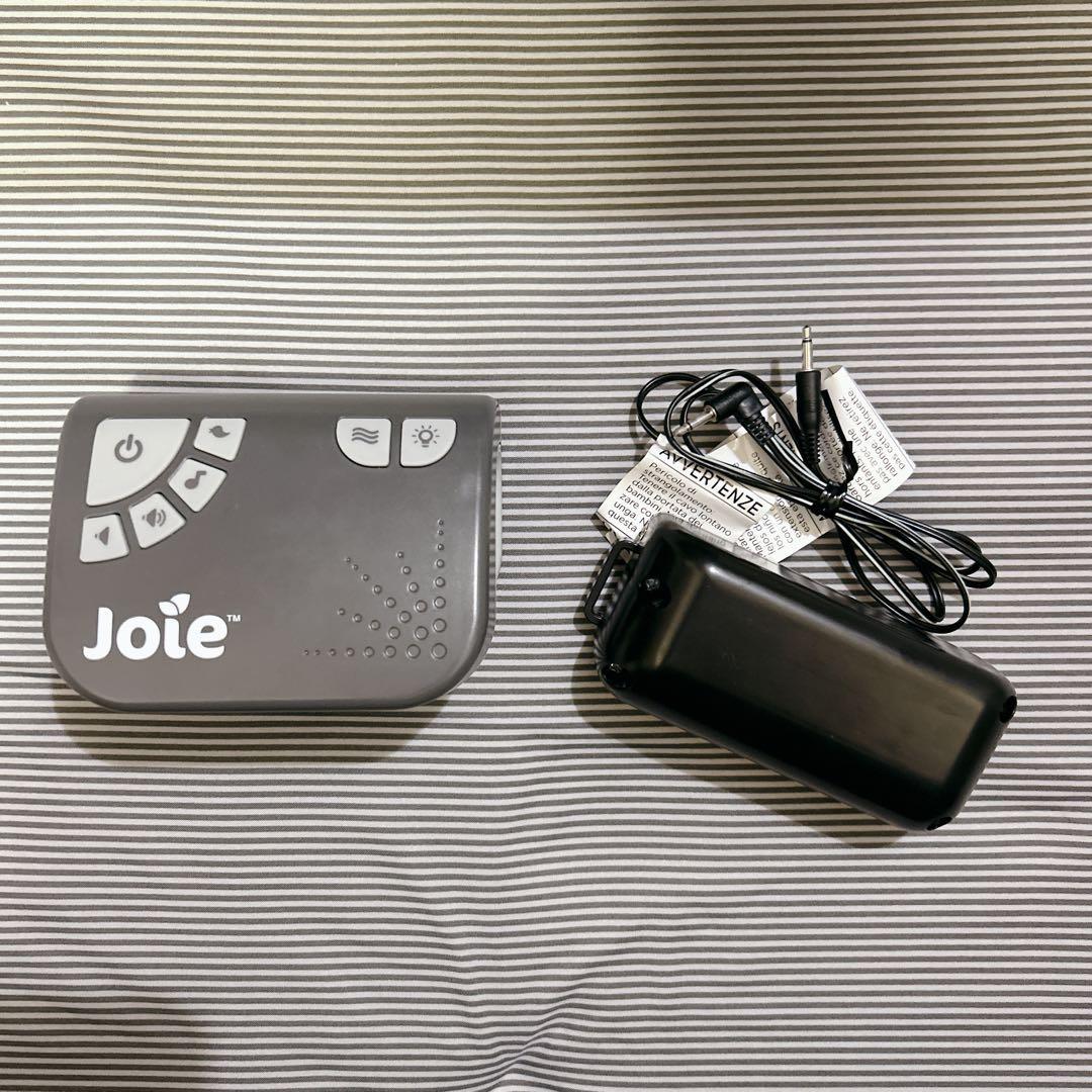 Joie ベビーベッド プレイヤード おむつ交換台 サウンド機能 収納袋付き