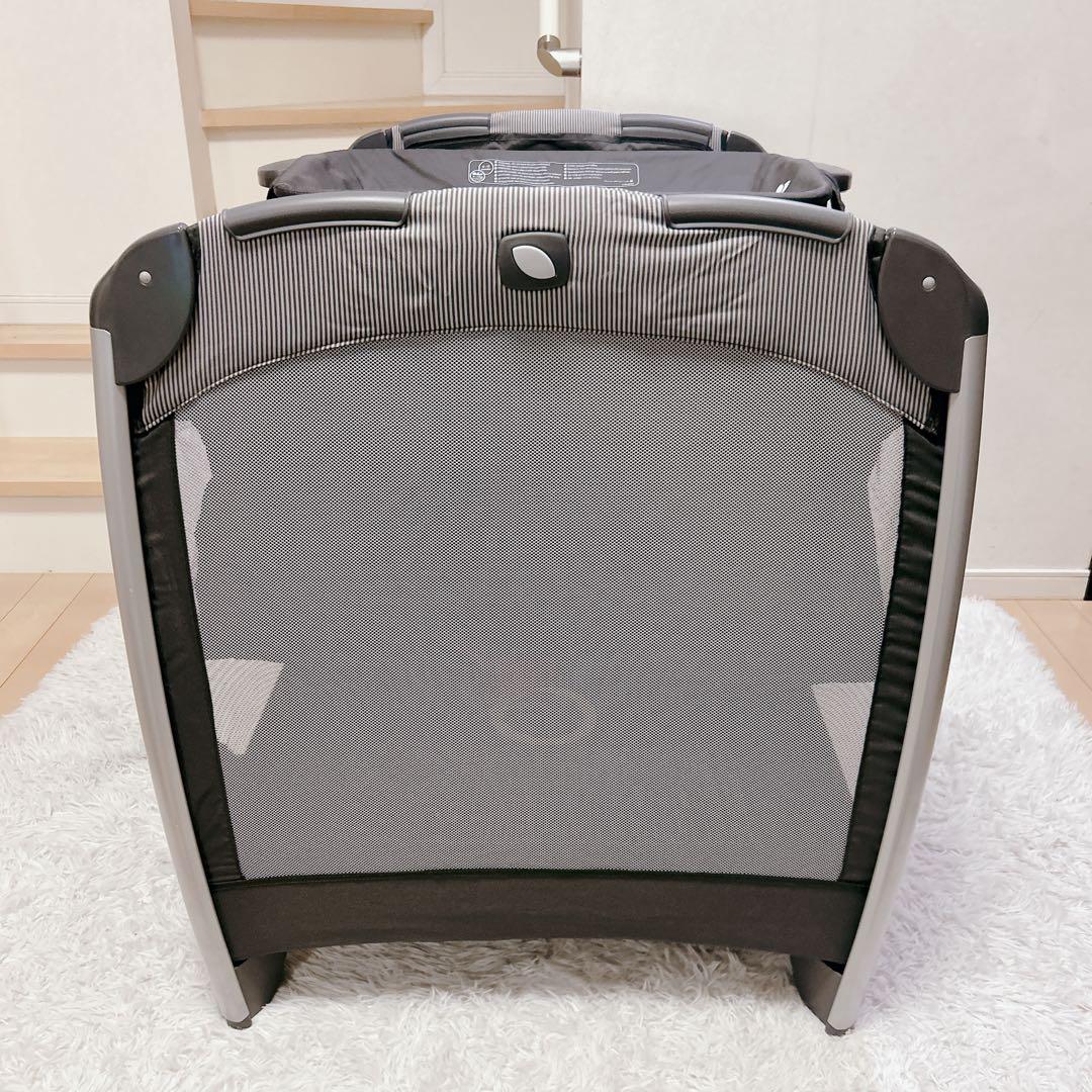 Joie ベビーベッド プレイヤード おむつ交換台 サウンド機能 収納袋付き