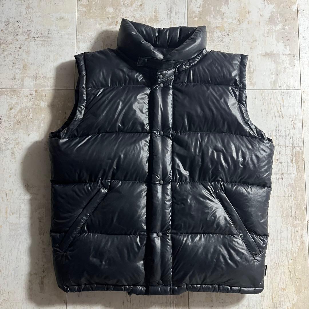 MONCLER モンクレール フランス製 青タグ ダウン ベスト ダークネイビー