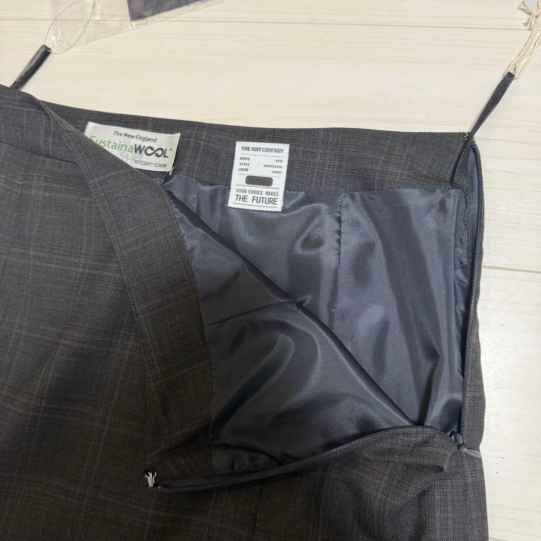 スーツカンパニー　 スカートスーツ上下セット　40サイズ【新品未使用】