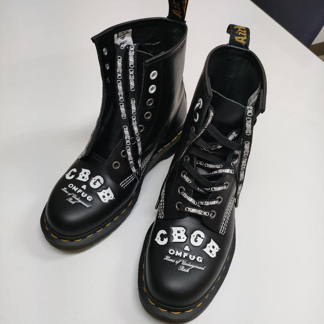 Dr. Martens 1460CBGB EBブラックブーツ (約25.5㎝)