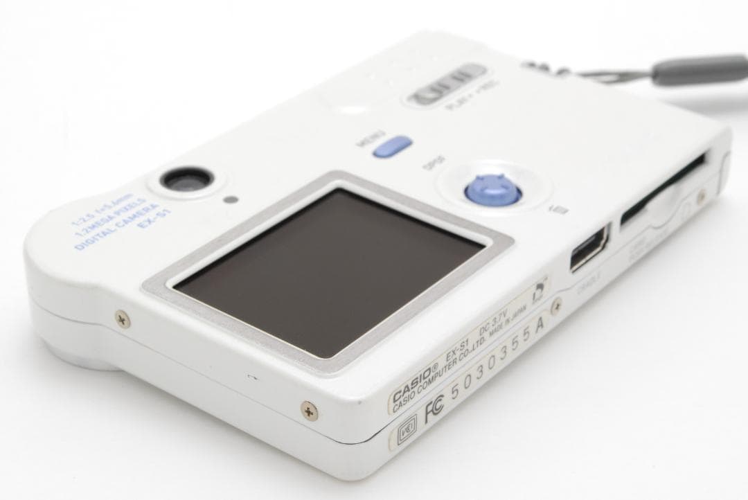 【美品】カシオ CASIO EX-S1 ホワイト