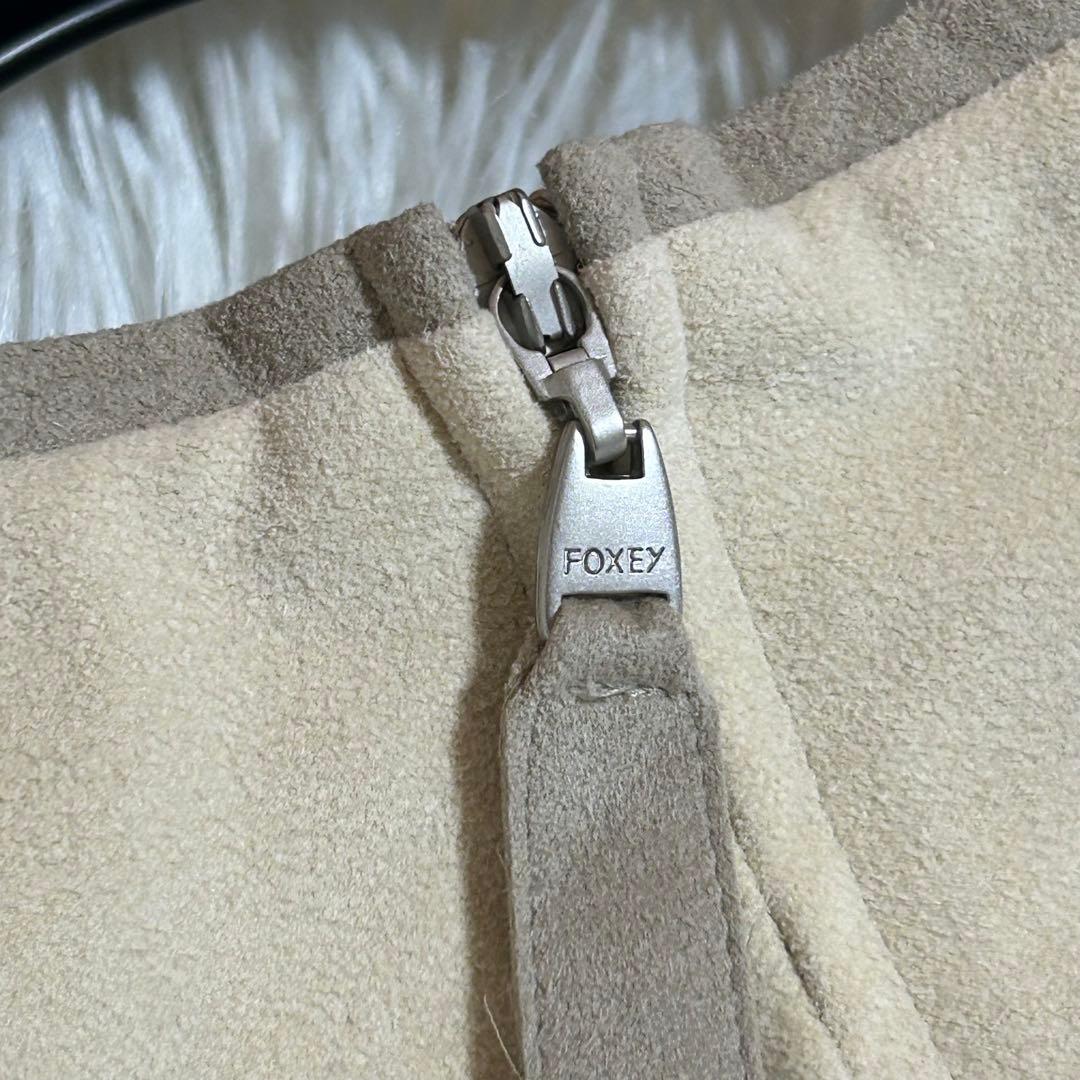 極美品✨ロゴプレート 9.9万 デイジーリン フォクシー スエードワンピース