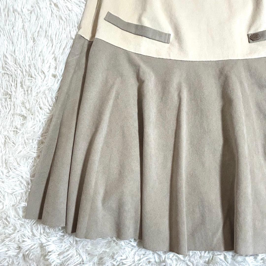 極美品✨ロゴプレート 9.9万 デイジーリン フォクシー スエードワンピース