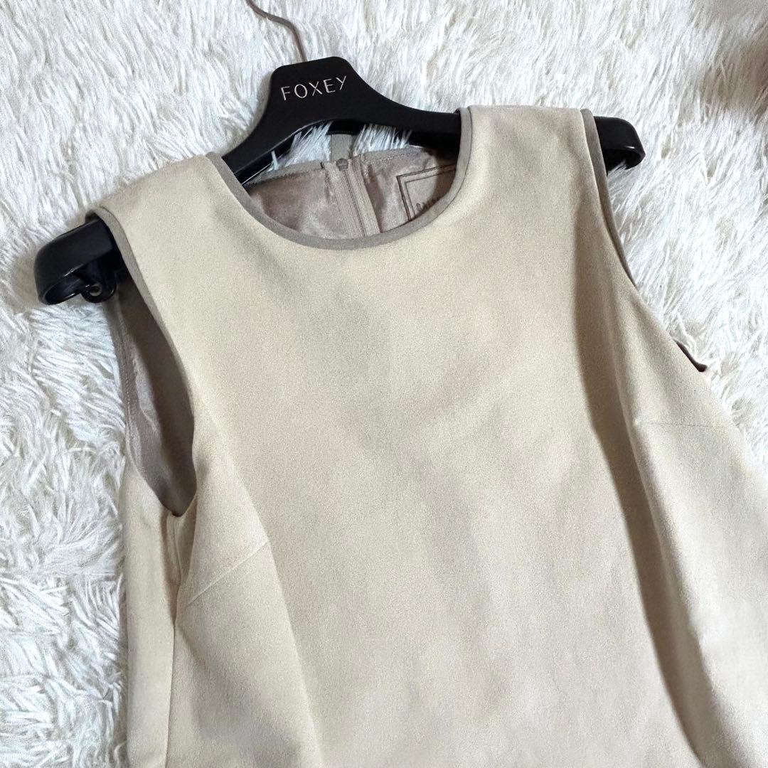 極美品✨ロゴプレート 9.9万 デイジーリン フォクシー スエードワンピース