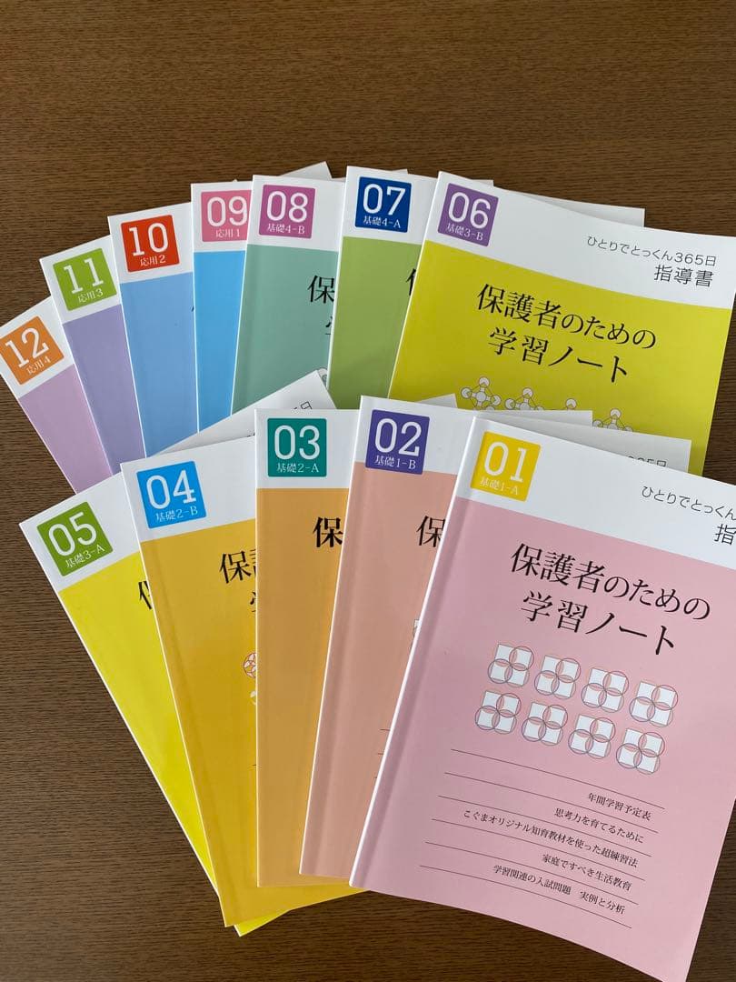 ひとりでとっくん365日　全12セット