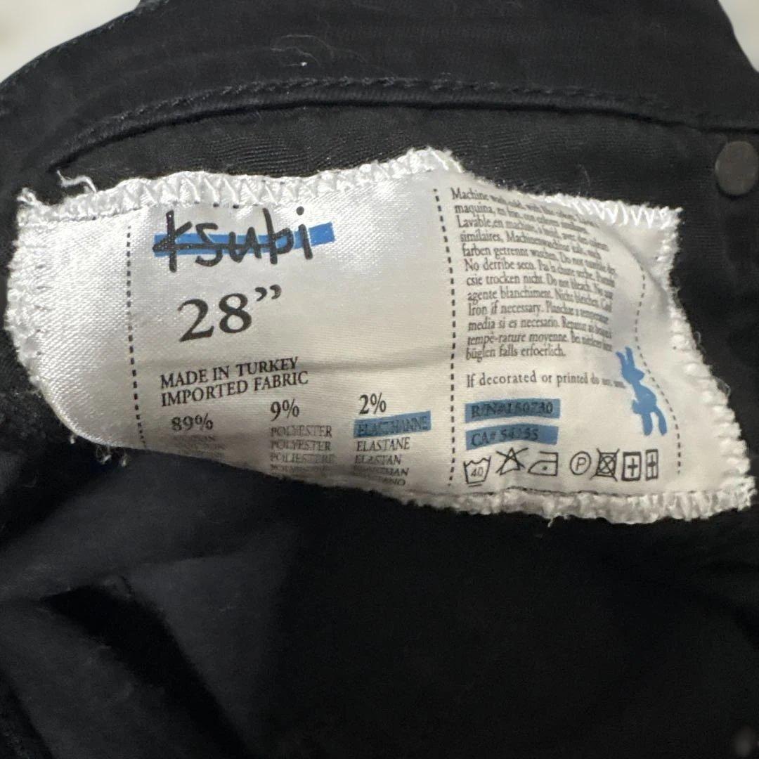 パンツ Ksubi black vanwinkle 28