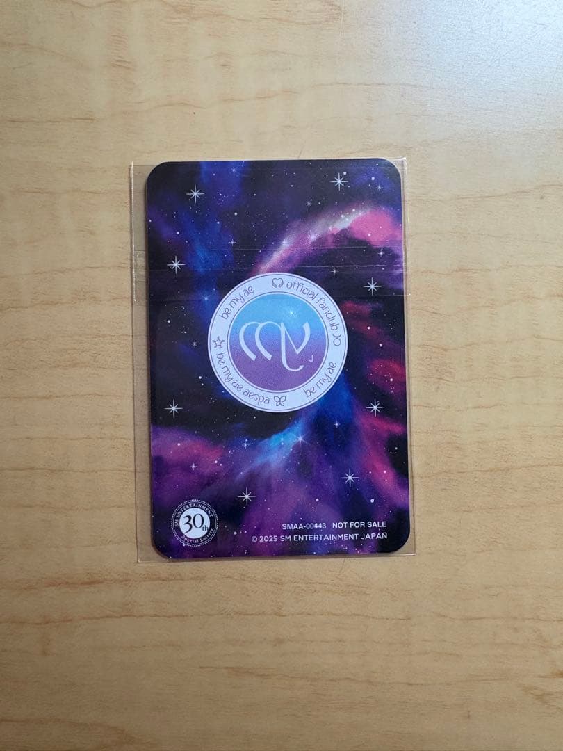 SM ENTERTAINMENT 30周年ファンクラブ特典トレカ　カリナ