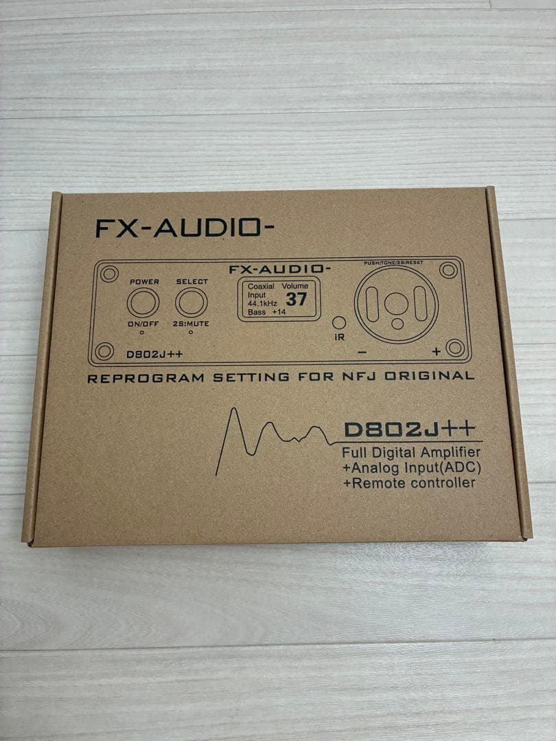 FX-AUDIO D802J++ デジタルアンプ