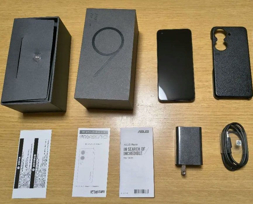 ASUS Zenfone 9 8GB 256GB ミッドナイトブラック 国内版