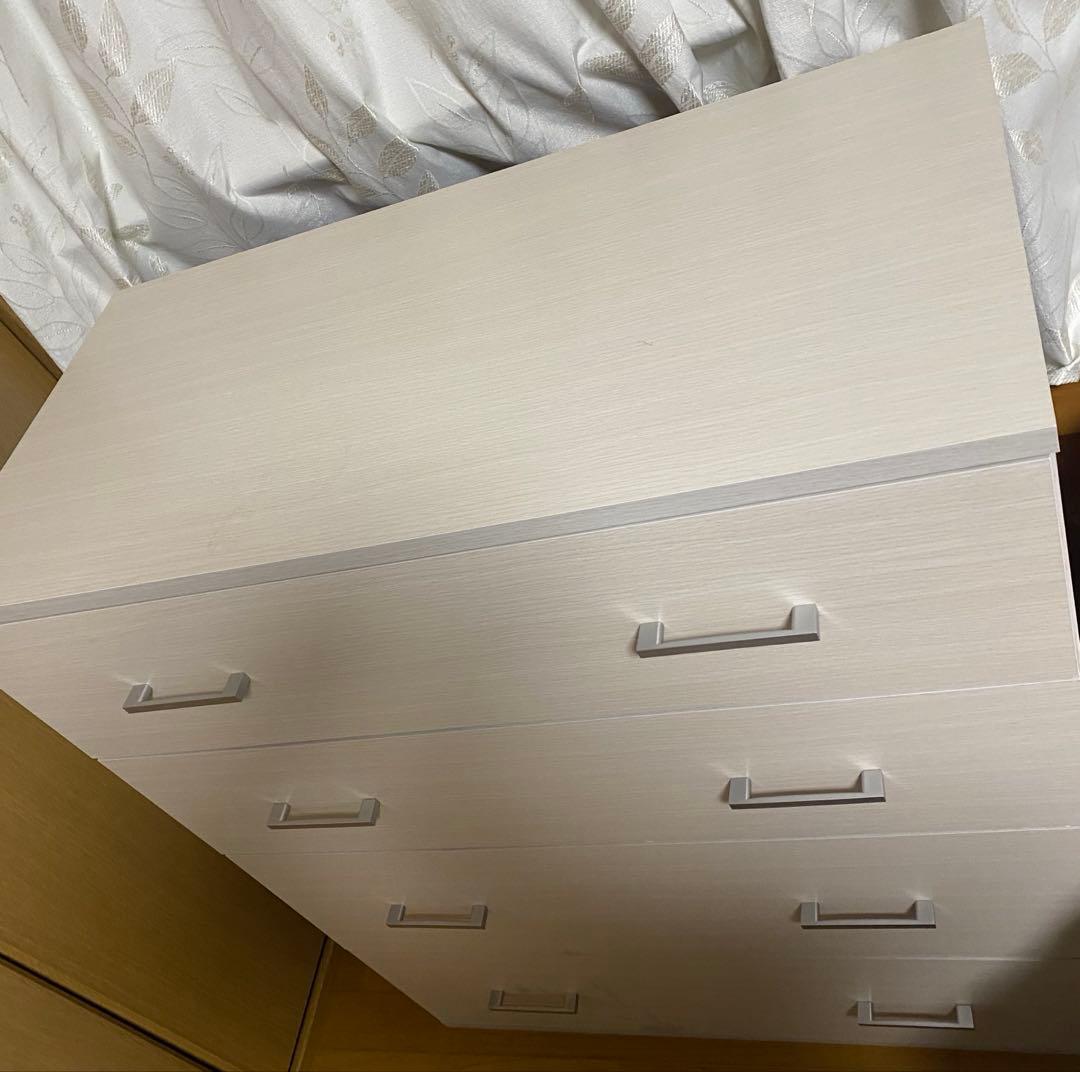 ニトリ　チェスト(マーレ9080 WW) 商品コード 8811500