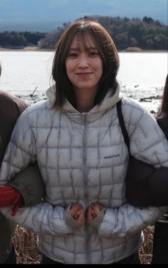 mont-bell プラズマ1000 M シルバー 白 ダウンジャケット