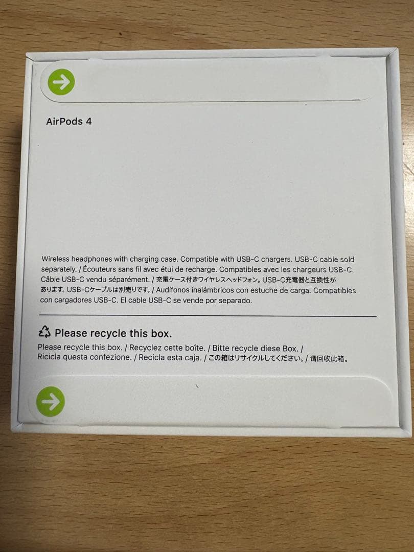 AirPods 4 本体 USB-C 新品・未使用