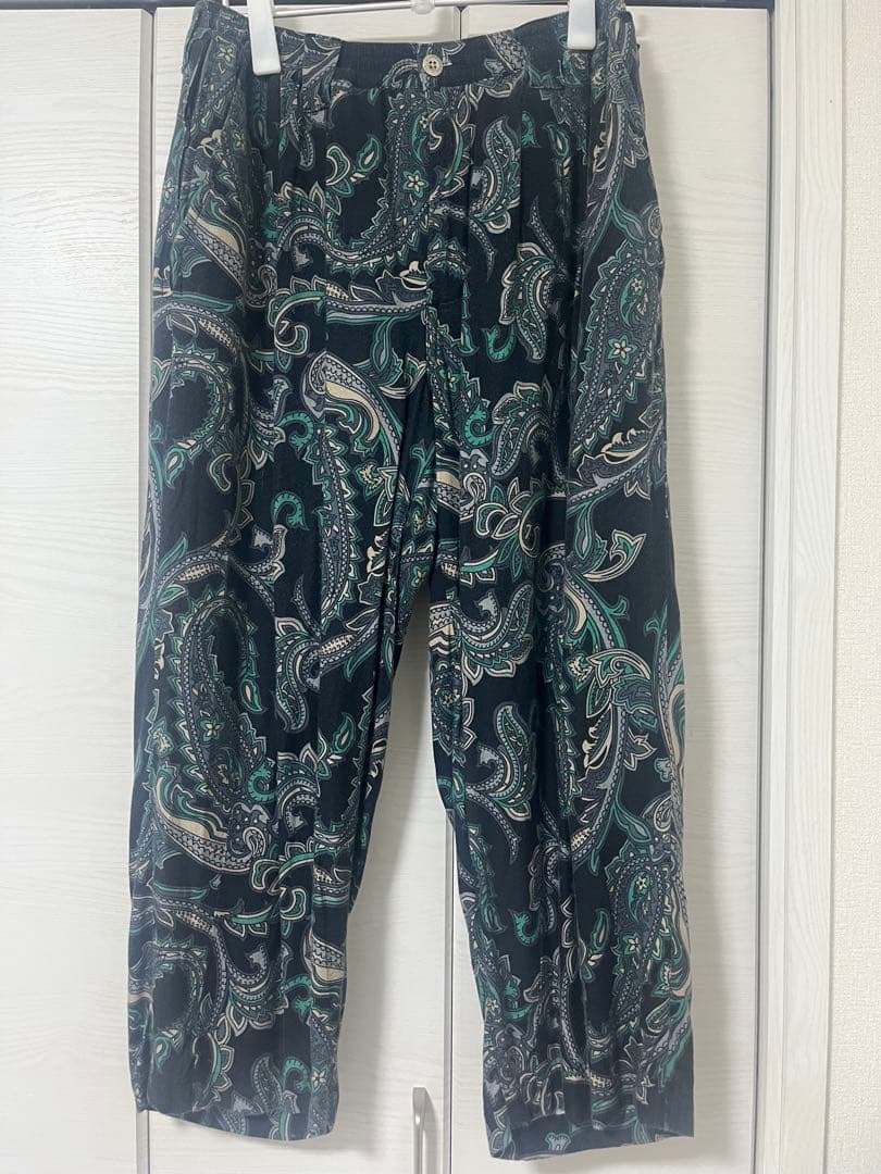 tightbooth ペイズリー バギースラックス