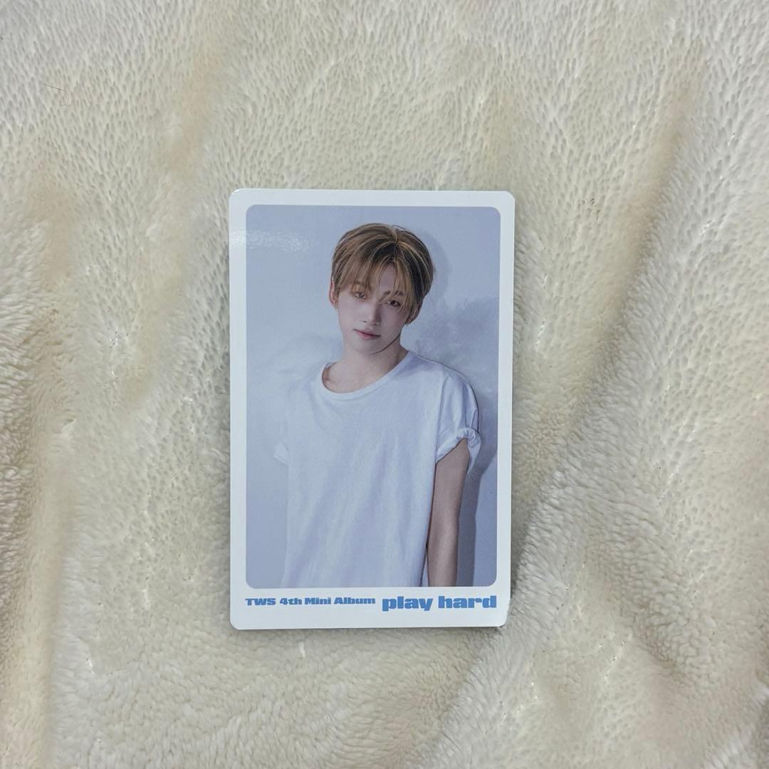 TWS 'play hard タワーレコード　トレカ　ジフン