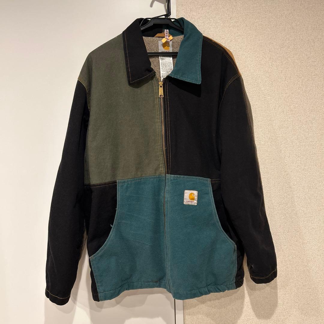 carhartt リメイク　カバーオール