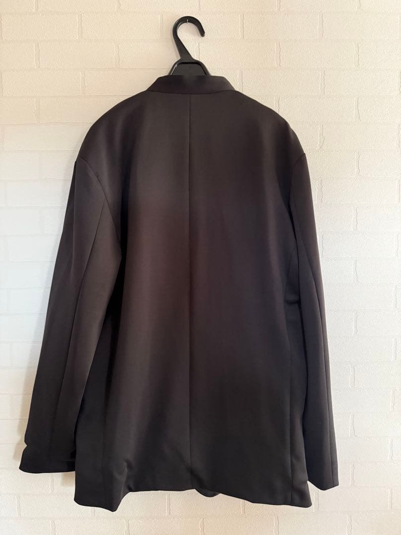 Canbioノーカラージャケット