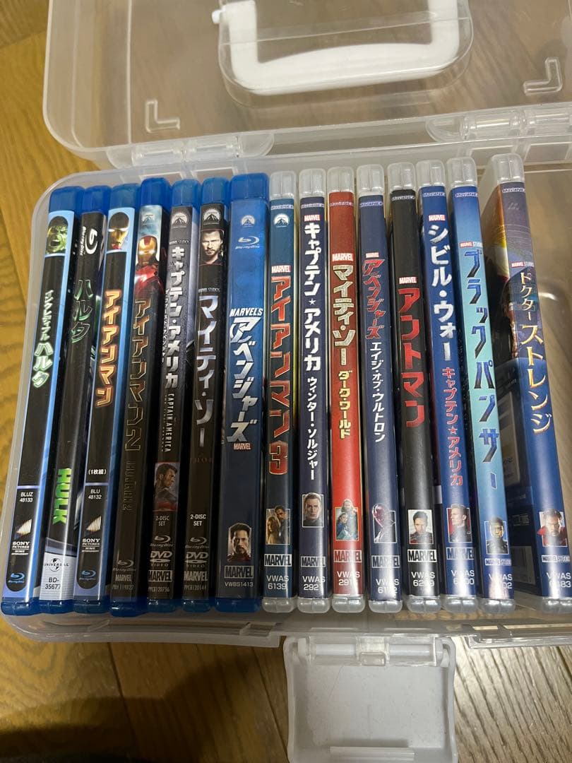 アベンジャーズ　フェーズ３まで全作品