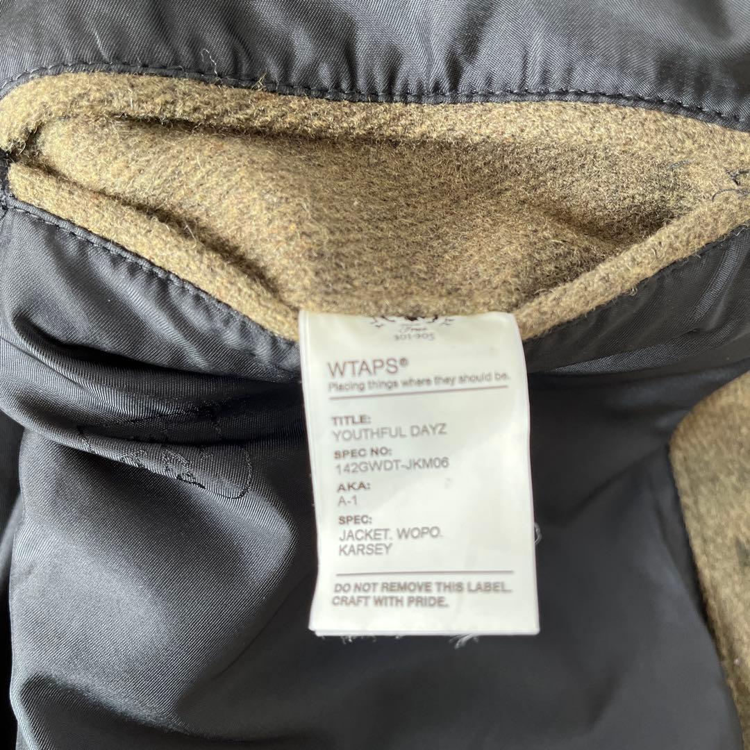 wtaps オイルドウールミリタリージャケット サイズ1