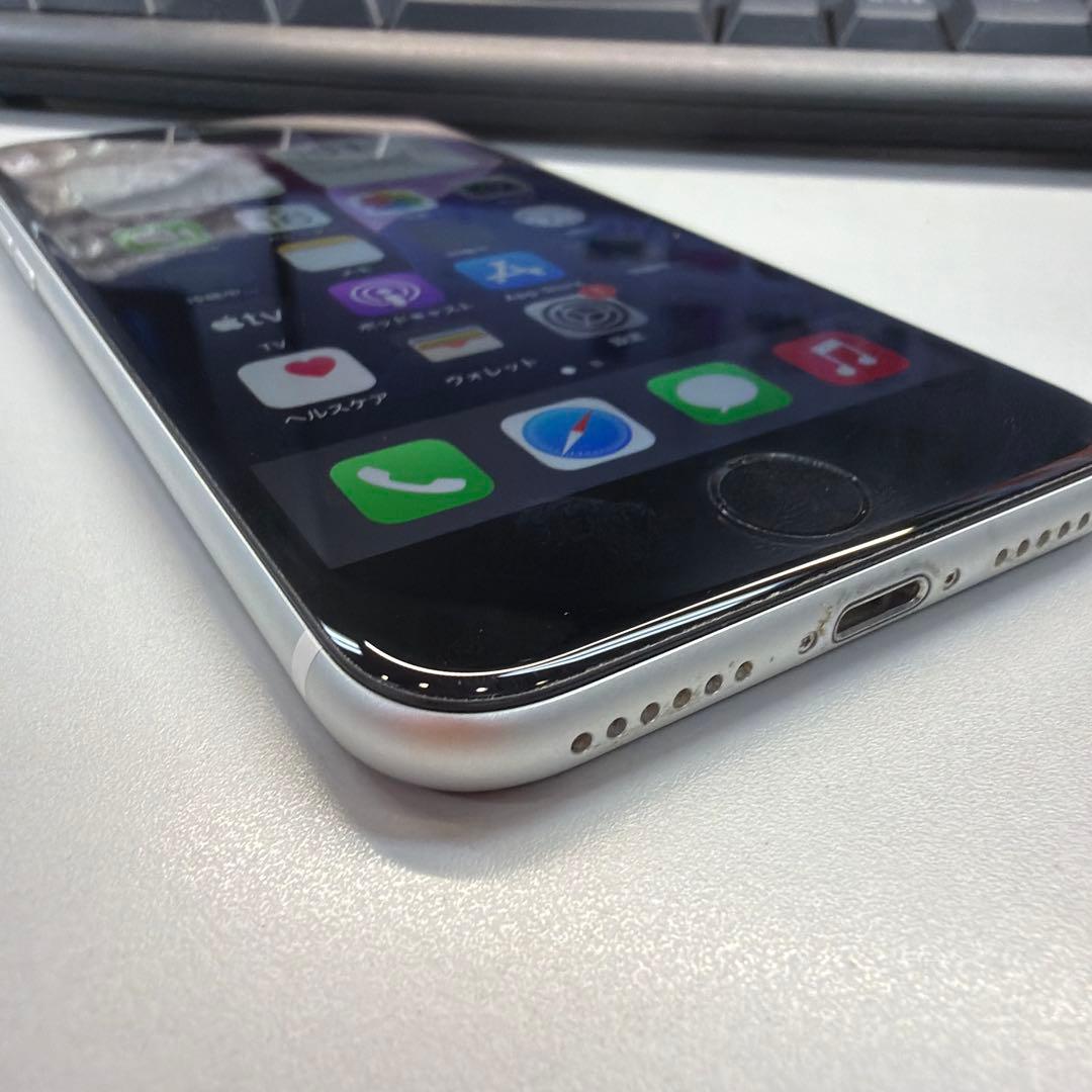 訳あり iPhone SE2 64GB ホワイト 100% TouchID不可
