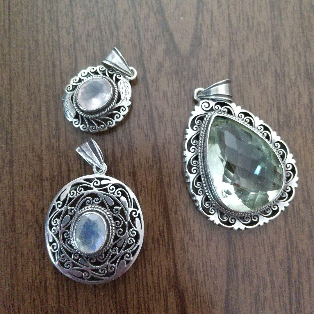 シルバーペンダントトップ セット