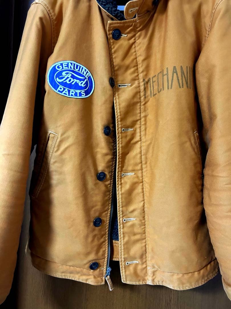 ブートレガーズ　ドッカージャケット N-1 フリーホイーラーズ FORD