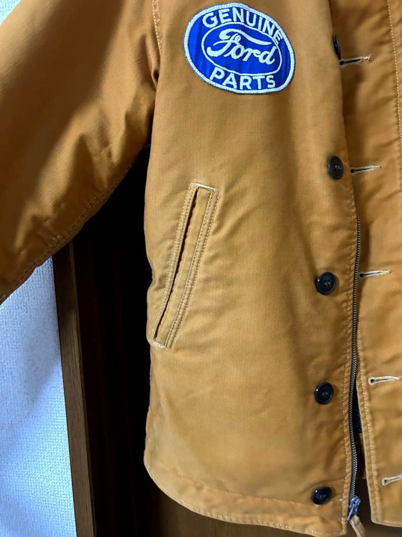 ブートレガーズ　ドッカージャケット N-1 フリーホイーラーズ FORD