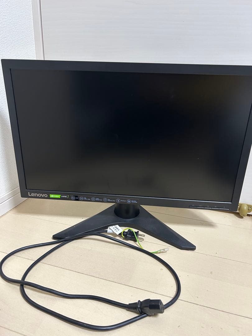 Lenovo ゲーミングモニター 電源ケーブル付き144Hz24インチ