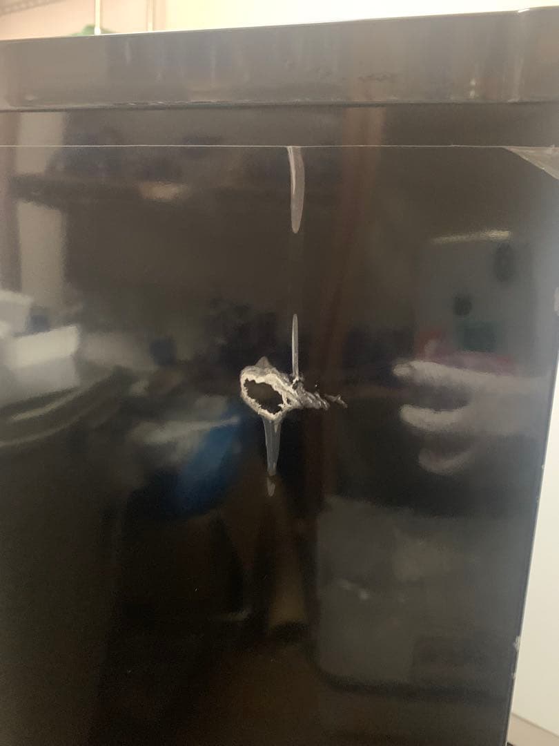 ★2023年製★アイリスオーヤマ　ノンフロン冷凍庫　60L　ブラック　黒　F30