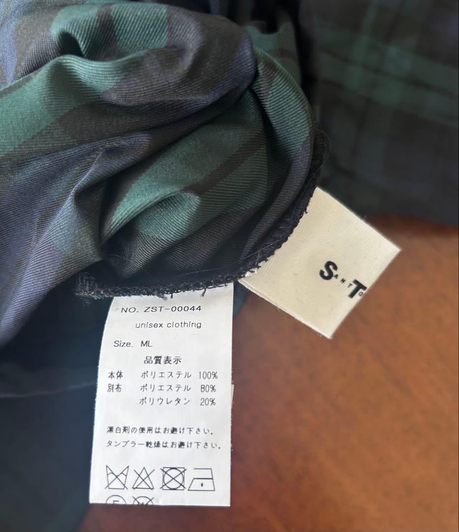 ANTIQUA GOLF×STCH チェックトップス　美品