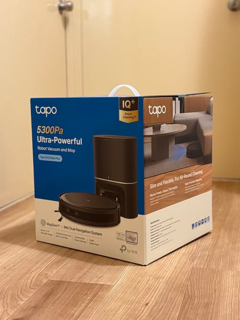 Tapo RV20 Max Plus 5300Pa ロボット掃除機本体