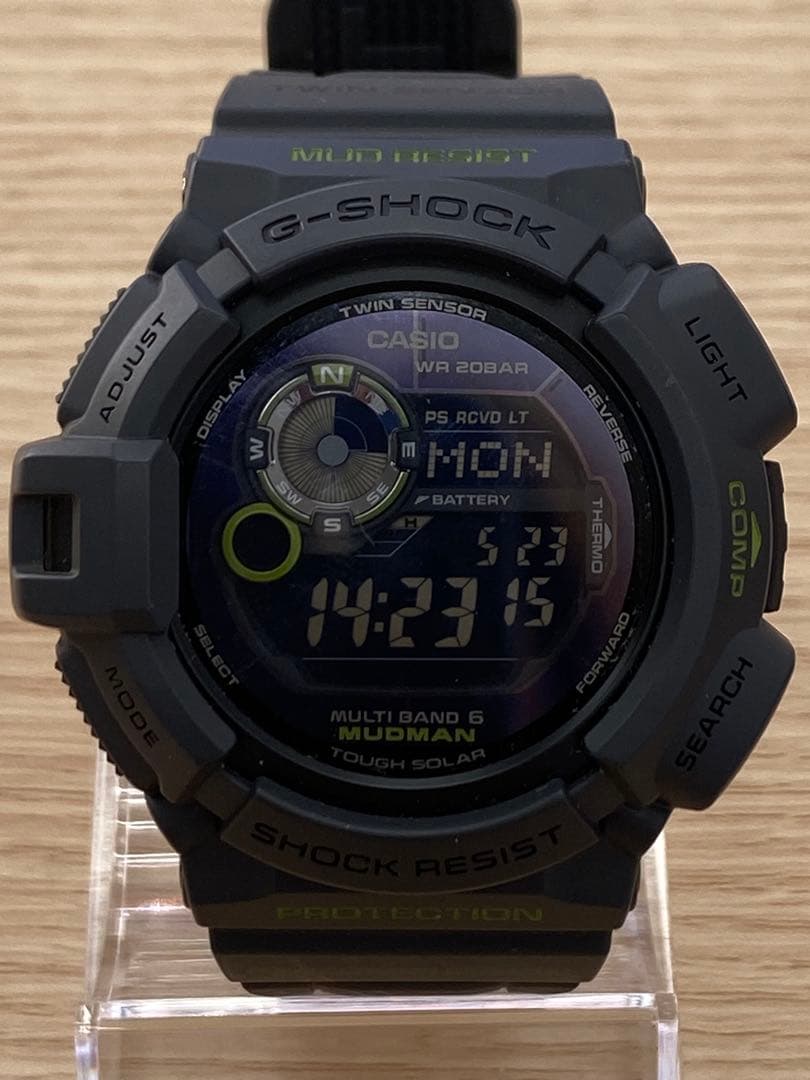 G-SHOCK GW-9300GY マッドマン 限定カラー 電波ソーラー