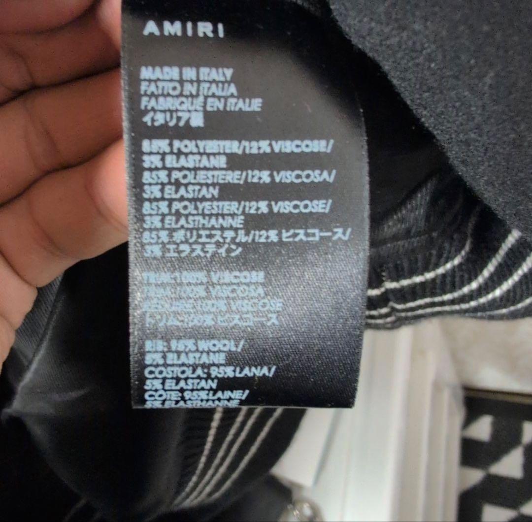 AMIRI★Bones Wool Varsity Jacket