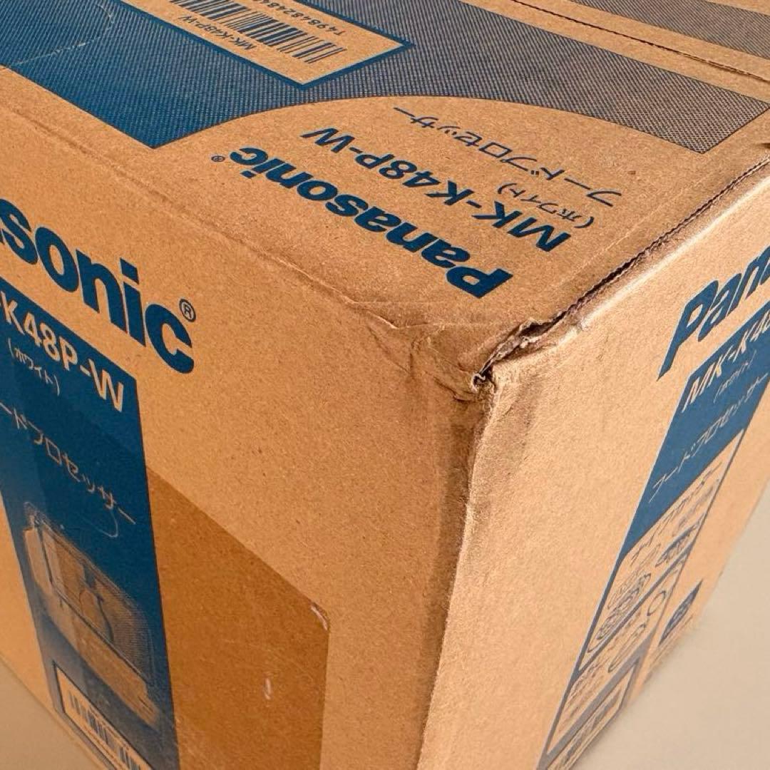 【新品•未開封】Panasonic MK-K48P-W フードプロセッサー