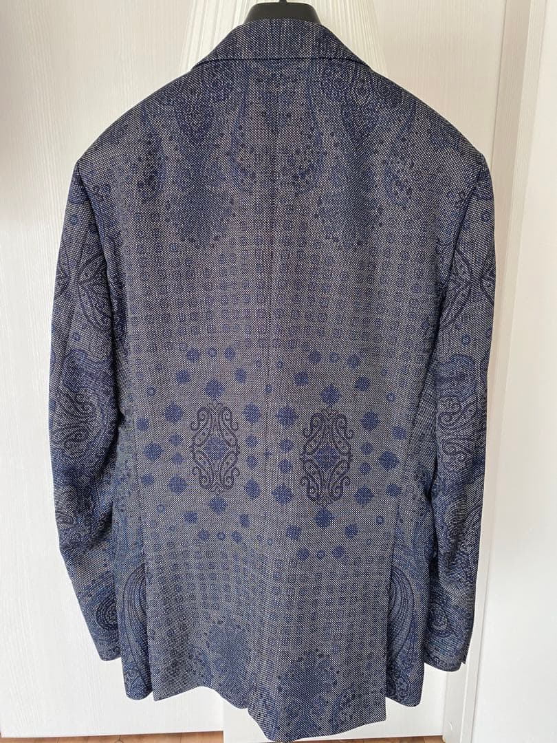 エトロ　テーラードジャケット　グレー