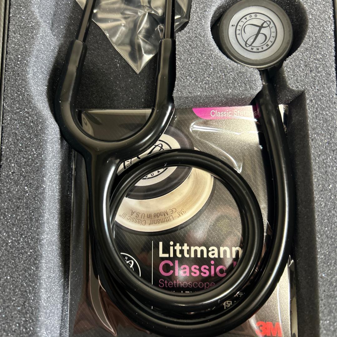 ◆聴診器　3M リットマン クラシックIII （ブラックエディション）