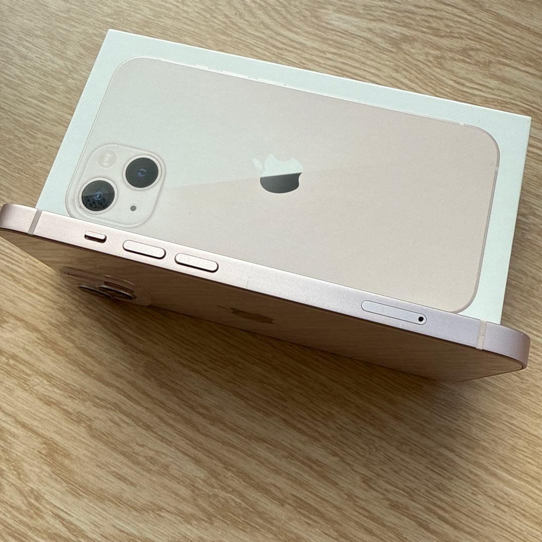 【美品】iPhone13 128GB Pink ピンク