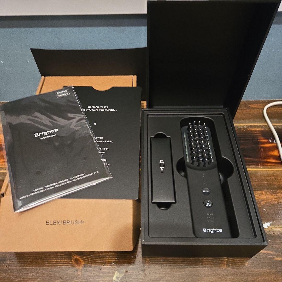 Brighte BRUSH美顔器 ブラック
