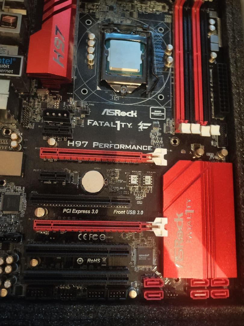 Fatal1ty H97 + i7-4790K + Elixirメモリ 8Gx2