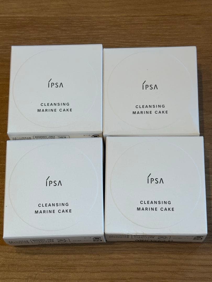 IPSA クレンジング マリンケイク　100g 4個セット